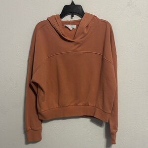 Hippie Rose Rust Hoodie Sweater